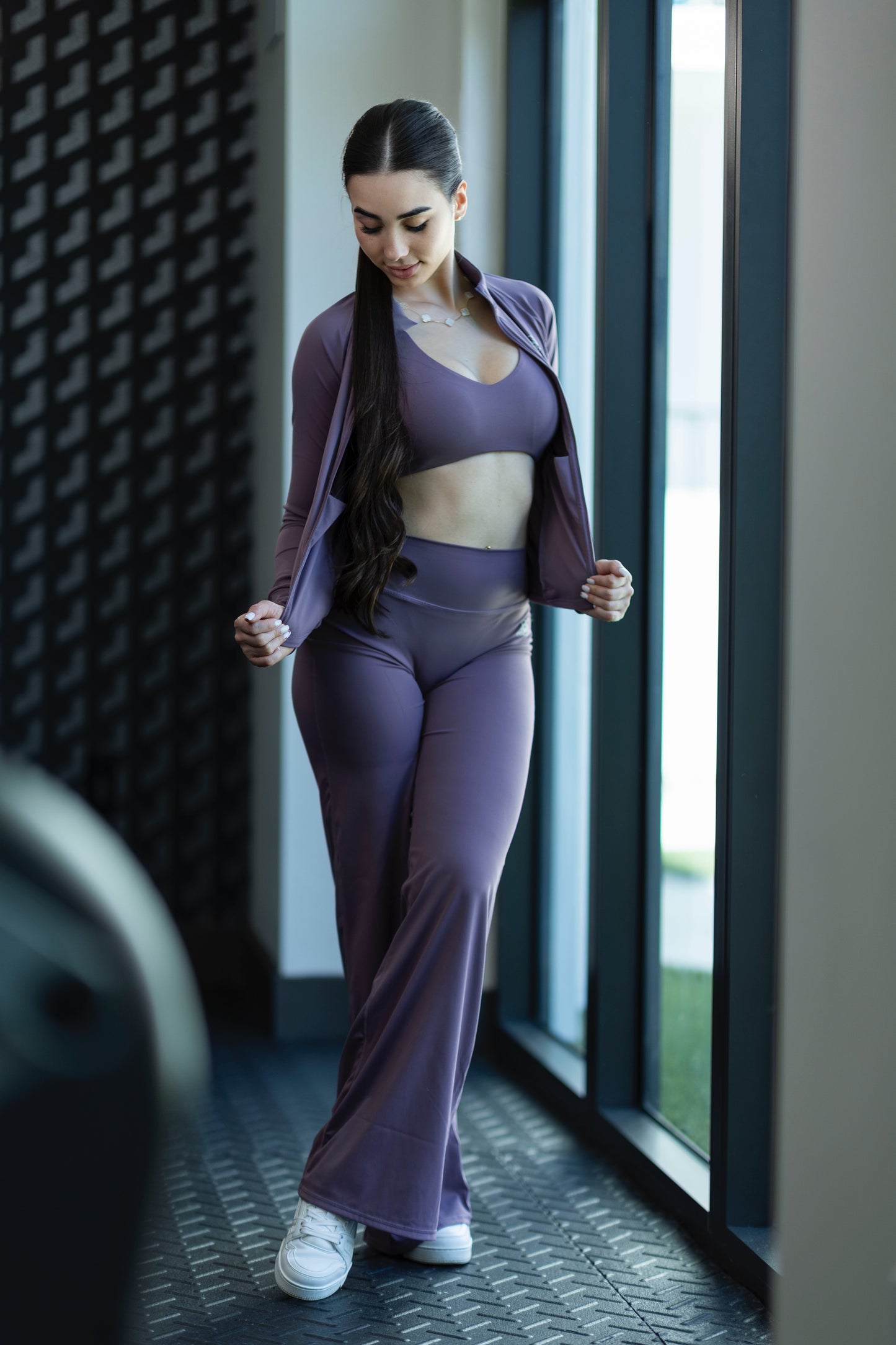 SET DE 3 PIEZAS MORADO