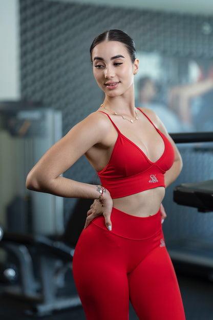 SET DE 3 PIEZAS ROJO