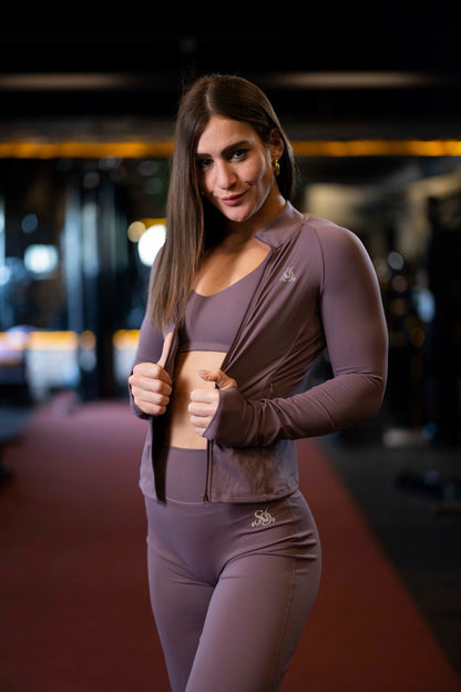 SET DE 3 PIEZAS MORADO