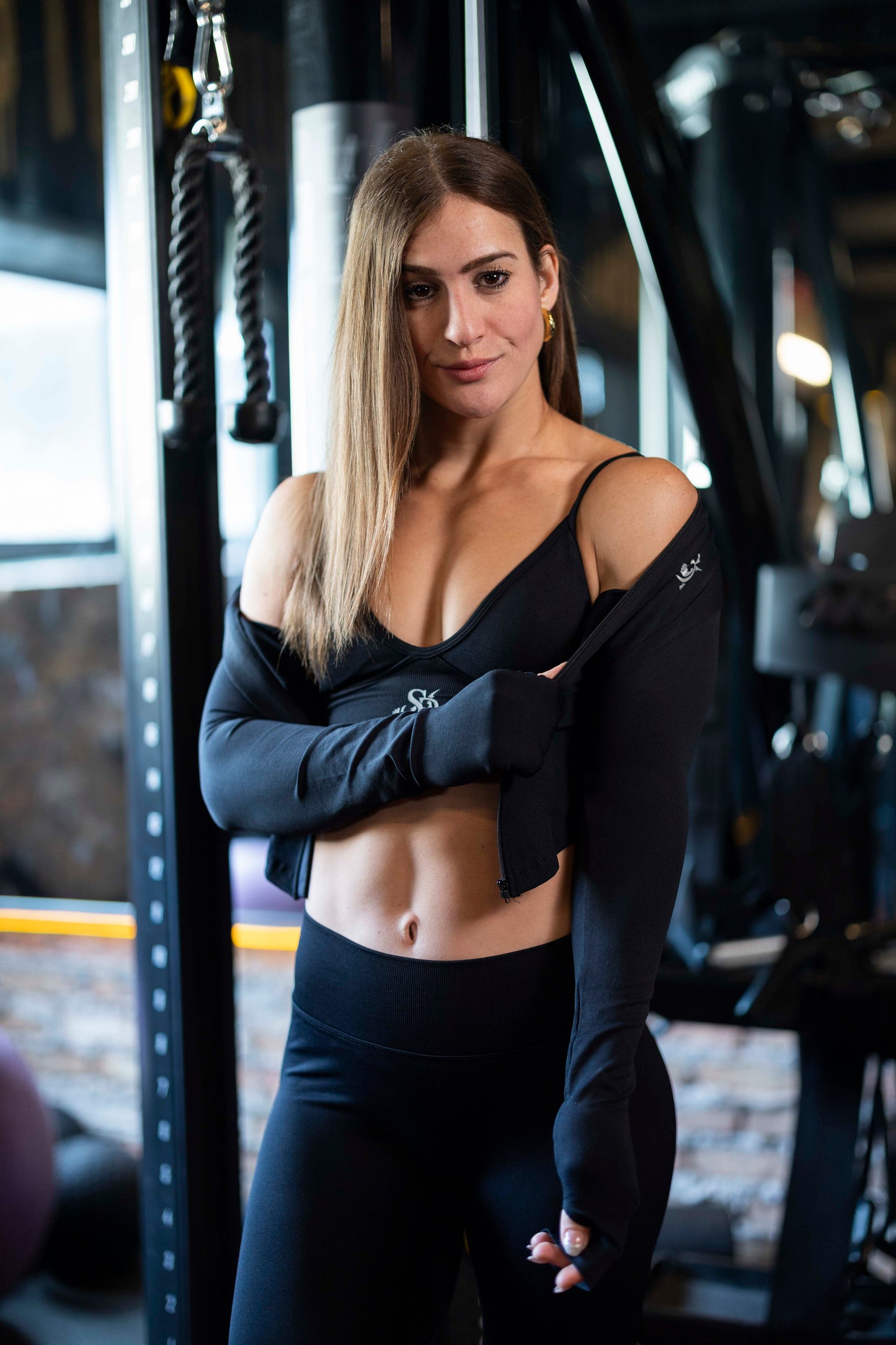 SET DE 3 PIEZAS NEGRO