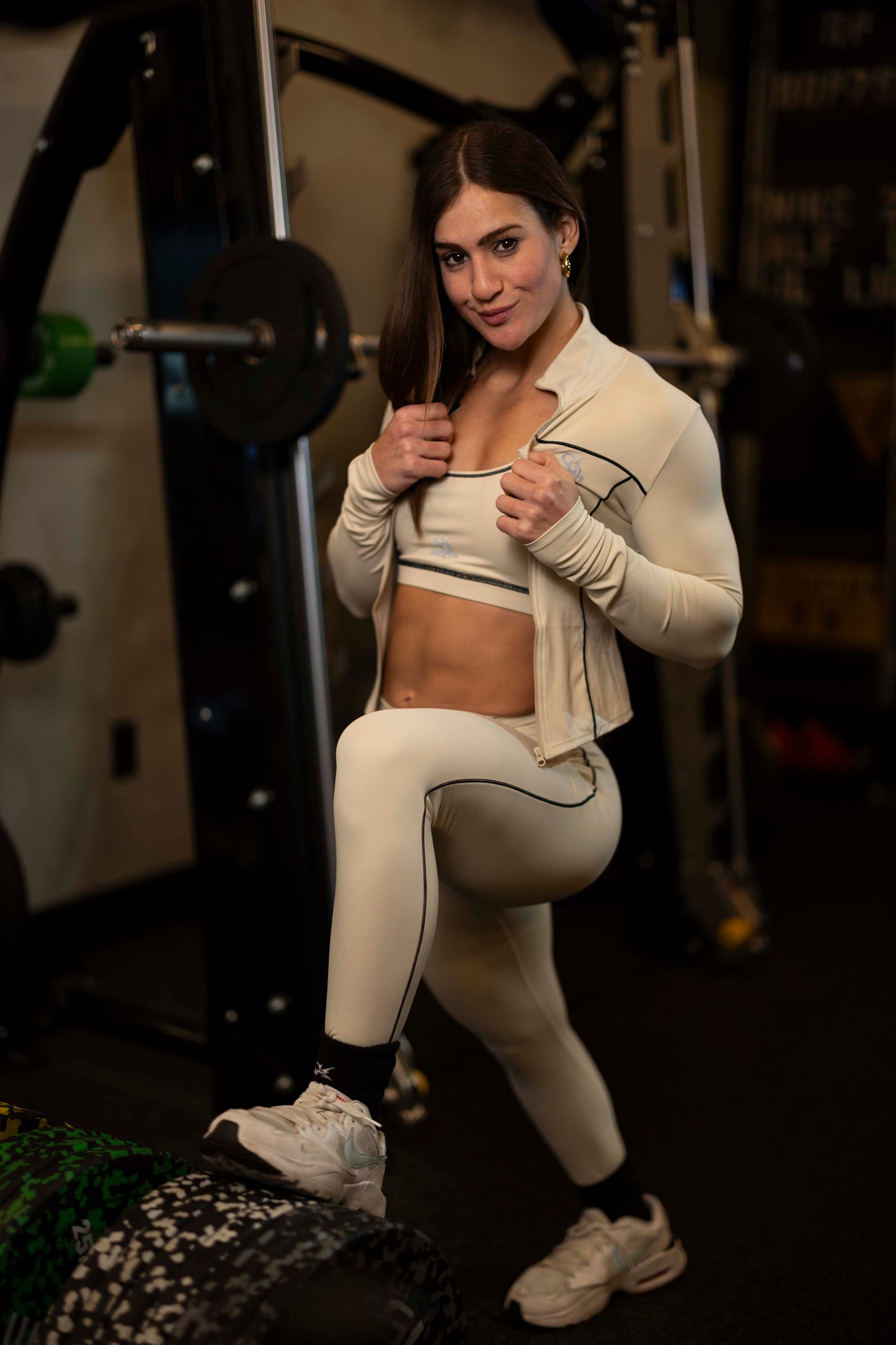 SET DE 3 PIEZAS BEIGE