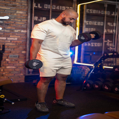 Conjunto crema de 2 piezas de hombre