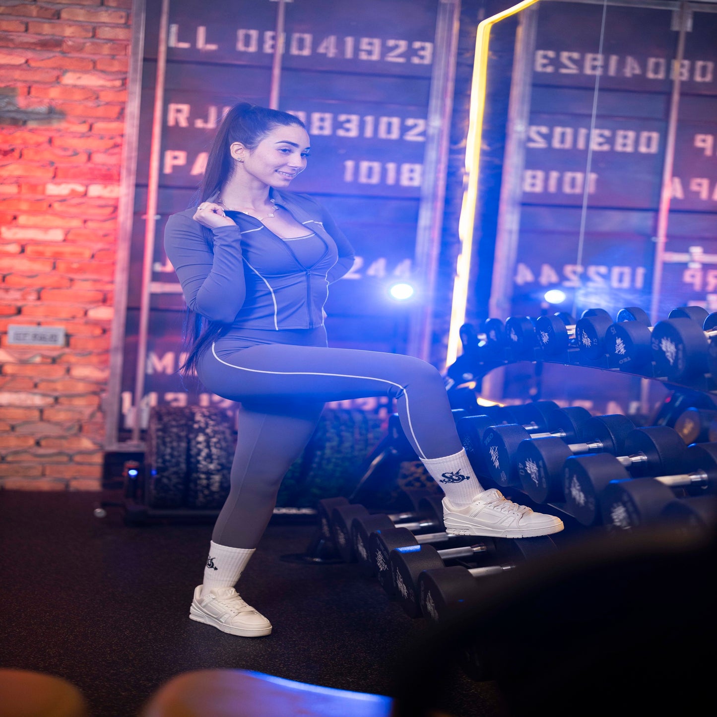 Set de 3 piezas gris